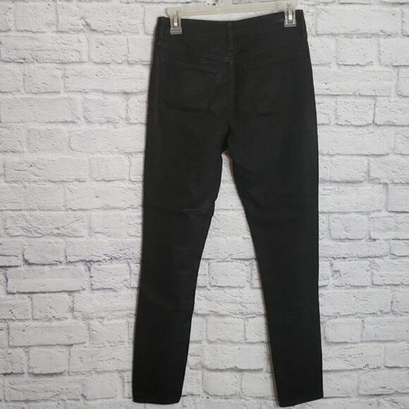 Articles of Society Halley High Rise Black Coated Jeans Size 26 - Picture 2 of 9